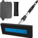 Snow Brush for Car Non Scratch, 33 to 81in Snow Remover for Cars Ice Scrapers for Car Windshield Automotive Long Handle Splicing Extension Pole with Foam Head Snow Broom for SUV Truck