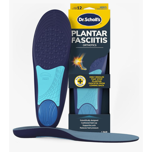 Dr. Scholl’s Plantar Fasciitis Pain Relief Orthotic Insoles, Immediately Relieves Pain: Heel, Spurs, Arch Support, Distributes Foot Pressure, 1 Pair