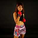 Tuff Sport Muay Thai Shorts Boxing Women Girls MMA Training Gym Trunks