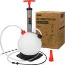 EWK 6L Vacuum Oil Extractor Pump, Portable Fluid Extractor Oil Change Pump for Automotive, Marine Boat, Jet Ski, Fast Oil Change & Quick Drain Fluid Transfer Pump