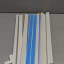 250in Cord Hider Kit, Cord Covers for Wires on Wall, Paintable Cable Raceway, Cord Hider for Wall Mount tv, tv Cable Hider Wall kit, Wire Covers for Cords, 16X L15.75 X W0.96in X H0.57in, White