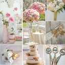 4 x Solid Color Champagne Gold Satin Ribbon, 1-1/2 Inches x 25 Yards Fabric Satin Ribbon for Gift Wrapping, Crafts, Hair Bows Making, Wreath, Wedding Party Decoration and Other Sewing Projects