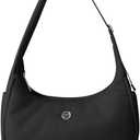 Babysun Mini Shoulder Bag Women Nylon Crescent Bag Underarm Shoulder Purse Women's Shoulder Handbags Small Tote Bag