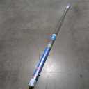 Coolaroo Outdoor Roller Shade with Wand - 95% UV Block Breathable Light Filtering Shade for Patio or Porch, Fade-Resistant, Easy-Clean Fabric, 10ft x 8ft, Walnut