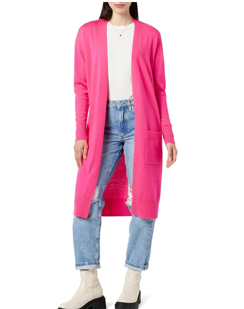 The Drop Women's Daisy Long Cardigan Sweater, Size 4X