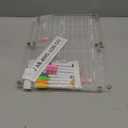 4 Pack Magnetic Calendar for Refrigerator, Clear Acrylic Calendar for Fridge with 8 Colorful Markers, Fridge Calendar Magnet Easy Erase for Home Kitchen, Office Organization