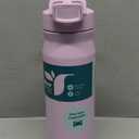 REDUCE Aura Vacuum Insulated 26 oz Water Bottle - Leak-Proof & Chug Spout for Quick Hydration - Keeps Drinks Cold for 30 Hours - Removable Handle for Travel or Gym - Soft Sit Base - Lilac Bud