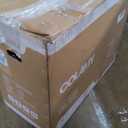 COLAMY Ergonomic Mesh Office Chair, High Back Office Chair, Computer Executive Desk Chair with Lumbar Support, Adjustable Headrest and 4D Arms, Slide Seat, Tilt Lock-Darkgrey