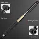 A-Premium Front and Rear Shock Absorbers Struts Compatible with Ford Ranger 1998-2011 & Mazda B3000 1998-2007, B4000 1998-2009 - [4WD or RWD with Torsion Bar Front Suspension]
