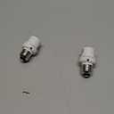 DEWENWILS Light Sensor Socket, E26/E27 Socket Adapter, Automatic Dusk to Dawn, Double Sensors for Porch/Wall Light Fixtures, Compatible with Incandescent/CFL/LED/Halogen, 2 Pack, White, ETL Listed