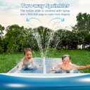 Jasonwell Slip and Water Slide - 20Ft Heavy Duty Lawn Slip Waterslide for Kids Adults with Splash Sprinkler N 2 Bodyboards Backyard Summer Outside Outdoor Water Play Toys (Shark-2Lanes)