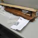 MyGift 4ft Tall Rustic Burnt Natural Wood Wall Leaning Blanket Ladder Shelf with 5 Rungs, Decorative Living Room Throw and Quilt Holder, Farmhouse Bedroom Decor