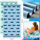 2 Pack Oversized Beach Towel Turtle Whale Quick Dry Absorbent Bath Pool Towels 72 x 36 Inch Extra Large Ocean Tropical Blanket for Swim Travel Lounge Chair Cover Adult Women Men