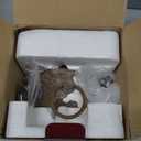 Christmas Snow Globe Lantern Crystal Glitter Lantern Features 8 Songs and 6-Hour Timer Function Ideal for Holiday Decorations and Gifts USB and Battery-Powered Snow Globe (Christmas Tree)