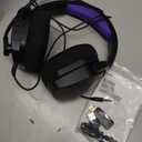 NUBWO Wireless Gaming Headset with Mic for Ps5 Ps4 PC, Zero Interference, 100-Hour Battery All-Day Play, 23ms Sync for Fortnite & Call of Duty/FPS Gamers, Triple Mode All Devices Compatible - Purple