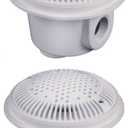 Hayward WG1051AVPAK2 White 1-1/2-Inch Dual Suction Outlet for Concrete Pools