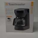 Toastmaster 5-Cup Drip Coffee Maker in Black
