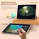 TiMOVO for iPad Air 11 Inch Case (M3/M2-2025/2024), iPad Air 5th Generation 2022/4th Gen 2020 10.9 Inch, Slim Hard Translucent Back Cover, Support Auto Wake/Sleep, Milky Coffee