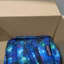 JanSport SuperBreak One Backpack - Durable, Lightweight Bookbag with 1 Main Compartment, Front Utility Pocket with Built-in Organizer - Premium Backpack, Cyberspace Galaxy, One Size