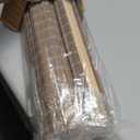 Cordless Bamboo Roman Shades for Windows, Blinds Size (35" W 64" H) Colour (BDP-Driftwood)