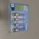 GMY JDE11 120V 100W T4 JDE11 Bulb, Mini Candelabra Base E11 Bulb, 1600lm 2800K Clear Dimmable 100 watt Halogen Light Bulbs for Ceiling fan light bulbs Replace E11 Led Bulb - 4Pack