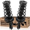 KUIPERAUTO 1333376L 1333376R Complete Rear Struts Coil Spring Assembly Compatible for 2012-2017 Toyota Camry SE Rear Pair Set Replacement Shock Absorbers