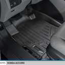 MAXLINER Floor Mats 2 Row Liner Set for 2013-2017 Honda Accord