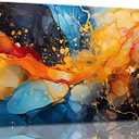 Painting 20x40 Blue Sky Sunset