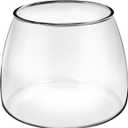 7oz Burr Coffee Grinder Glass Jar Carafe Compatible with KitchenAid Burr Grinder KPCGRND Replaces 4176728- Coffee Grinder Carafe Maker KCG0702/KCG8433/KCG0702OB/KPCG100PMO/KCG0702CU/KCG844OB