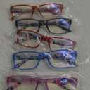 Gaoye Reading Glasses Men/Women, Eyeglasses, Blue Light Readers for Men/Women, Computer Eye Glasses, Cheaters (F1-5 Pack Mix Color 3, +2.0)