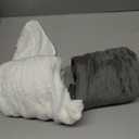 URSEORY 2 Pack Hooded Baby Towels, Premium Soft Bath Towel for Babies, Newborn, Infant and Toddler, Ultra Absorbent, Natural Baby Stuff Towel with Hood for Boy and Girl (Elephant, Bird)