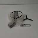 16" Tall Gazing Ball Stand for 10-12 inch Balls, Black Metal Gazing Globe Display Holder Stands for Outdoor Garden Clearance, 9" L x 9" W x 16" H