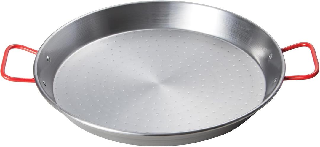 Winco 23 5/8" Carbon steel Paella Pan, Polished (Spain)