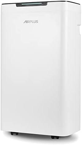 AIRPLUS 1,500 Sq. Ft Dehumidifier for Basement, 30 Pints Powerful Dehumidifier for Home, Large Rooms, Bedrooms, Sufficient Capacity Water Tank with Drain Hose (AP2011N)