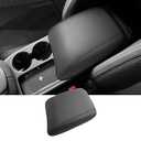 Coleya 2025 2026 RDX Center Console Cover for A cura RDX (Base/ Technology/ A-Spec/ Advance/ A-Spec Advance), Waterproof &Comfy Leather Armrest Cover 2026 2025 RDX Accessories (Black)