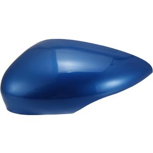 Dark Blue Left Side Mirror Driver Side Mirror Car Side Door Mirror Cover Rear View Mirror Cap for Ford Fiesta MK7 2009 2010 2011 2012 2013 2014 2015 2016 2017 (Left)