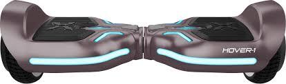 Hover-1 - Ranger Electric Self-Balancing Scooter w/6 mi Max Range & 7 mph Max Speed- Premium Bluetooth Speaker - Gray