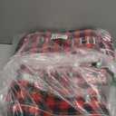 Fourluoo 10 Pcs Farmhouse Home Kitchen Decor Set 4 Kitchen Dish Towels 2 Pot Holders 2 Oven Mitt Rustic Rug and Mat for Cooking Baking Daughter Mom Gift Decor(Red White, Classic Style)