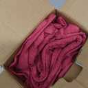 MIULEE Pack of 4 Decorative Outdoor Throw Pillow Covers Linen Waterproof Pillow Covers Farmhouse Cushion Cases for Patio Garden Tent Balcony Couch Sofa 18x18 inch Hot Pink