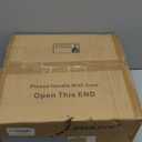 LIROUVET 2 Pack Pendant Lights Kitchen Island, Dual Glass Pendant Lights, Black Hanging Lamp with Clear and Milk Glass, Industrial Pendant Light Fixtures for Dining Room PL02BK-2PK