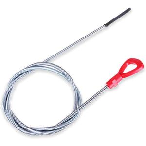 1 PC Automotive Transmission Oil Dipstick with Easy Grip Handle Portable Easy Storage Engine Oil Indicator Tool, Replaces OEM Part No. 140589152100, Red