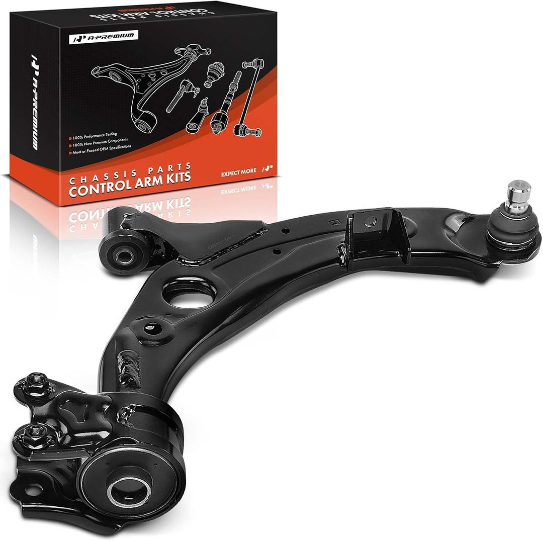 A-Premium Front Right Lower Control Arm, with Ball Joint & Bushing | Compatible with Mazda CX-9 CX9 2007-2015, Fix Clunking Noise Over Bumps
