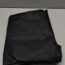 QH.HOME Fire Pit Cover Round Super Waterproof, 48" D X 24" H Outdoor Round Firepit Cover 600D Strong Tear Resistant, UPF 50+ Fire Pit Covers Premium Fading Resistant for Outdoor Fire Pit - Black