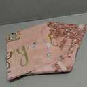 75th Birthday Banner Backdrop Decorations for Women, Rose Gold 75 Birthday Party Sign Supplies, Pink 75 Year Old Birthday Poster Background Photo Booth Props Decor
