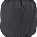 Tiiyee Propane Tank Cover, 20lb Grill Gas Cylinder Cover Outdoor Protective Bag Heavy Duty Waterproof Oxford Cloth UV Resistant Sleeve with Drawstrings for Traveling Camping All Weather Protection