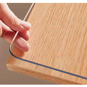 Clear Table Protector size: 40" x 92", Plastic Table Cover, Waterproof PVC Clear Table Cover Protector, Desk Protector Mat, Writing Desk Pad for Desktop, Coffee & Dining Room Table