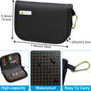 Spinnerbaits Fishing Lures Kit, 16pcs Inline Spinner Baits Kit with Bag for Bass Trout Salmon Walleye Rooster Feather Tail Spoon Lures Hard Metal Spinnerbait Fishing Tackle