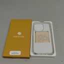 Miracase for iPhone 15 Pro Case, Full-Body Clear Bumper Phone case with Built-in Glass Screen Protector& Camera Protector, Military Drop Proof 15 Pro Case Cover 6.1 inch,Clear