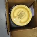 Electric Citrus Juicer Rechargeable - Electric Juicer Machines with USB and Cleaning Brush Portable Compact Juicer for Orange, Lemon, Limes (Yellow)