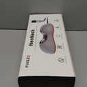 Heated Neck Stretcher with Red Light Therapy, Wireless Cervical Traction Device for TMJ Pain Relief and Shoulder Relaxer, Neck Traction Massager Pillow for Home/Office Used, Grey